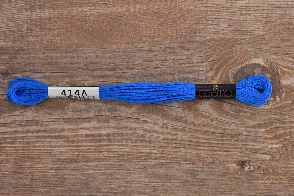 Мулине COSMO однотонный цвет  414       . Арт 25-6/414       