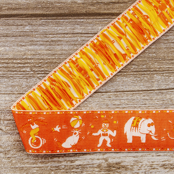 Лента жаккард SAFISA, 30 мм, 15 м, цвет 04. Арт 9108-30мм-04