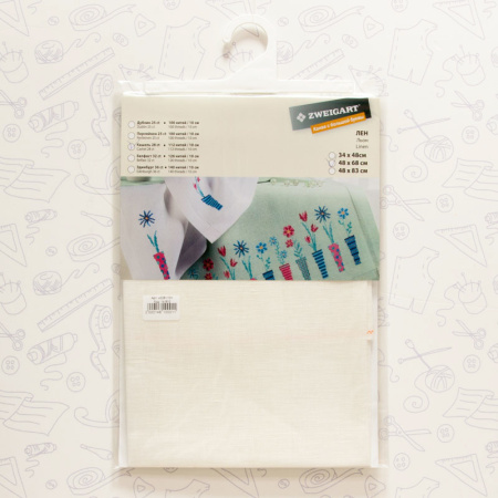 Канва в упаковке Cashel 28 ct, 48 х 68 см, цвет №101. Арт н3281/101                