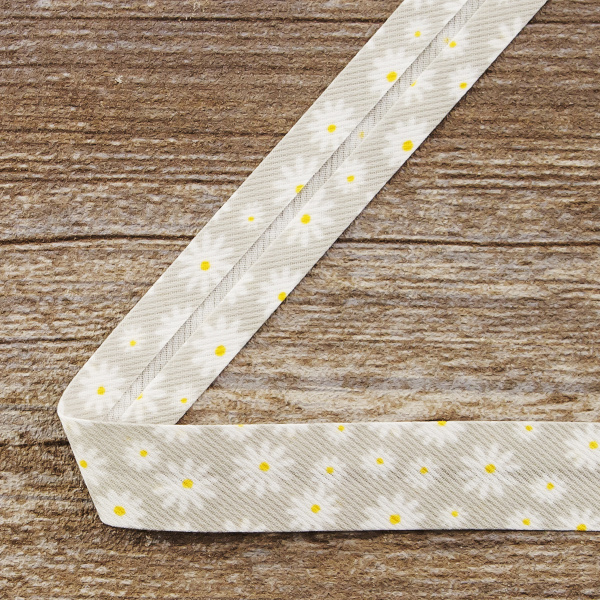 Косая бейка с рисунком SAFISA, арт.6522, 20 мм, 20 м, цвет 87. Арт 6522-20мм-87