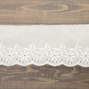 Шитье-вышивка на батисте, прошва, 45 мм, цвет белый, 50% полиэстер, 50 % хлопок, 3,5 м. Арт 4B1126.212