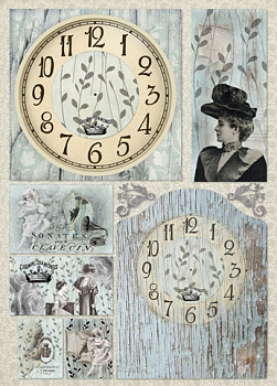 Карта для декупажа "Соната". Арт DFG392                  