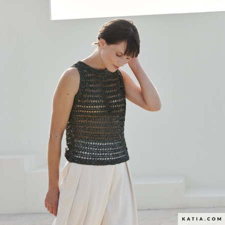 Пряжа Lyse, 45% хлопок, 28% лен, 20% полиамид, 7%  металлик, 50 г, 130 м. Арт 1363.51