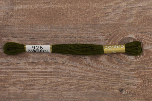 Мулине COSMO однотонный цвет  926       . Арт 25-6/926       