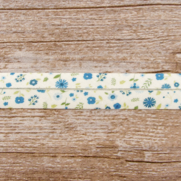 Косая бейка с рисунком SAFISA, арт.6626, 20 мм, 20 м, цвет 02. Арт 6626-20мм-02