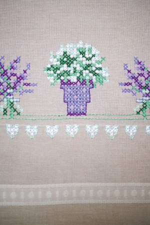 Набор для вышивания дорожки "Лаванда" . Арт PN-0165726