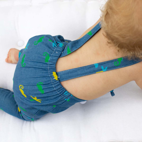 Ткань Denim Print Color, 100% хлопок, 150 см, 125 г/м². Арт 2028.5