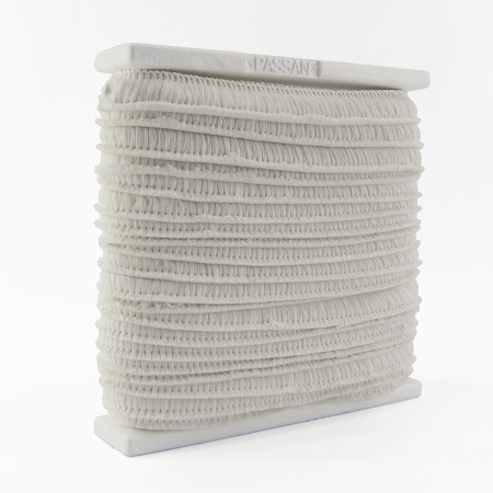 Бахрома декоративная, 30 мм, цвет белый. Арт BT - 30c - col.B-1