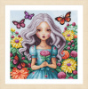 Набор для вышивания "I hold every dahlia". Арт PN-0206839