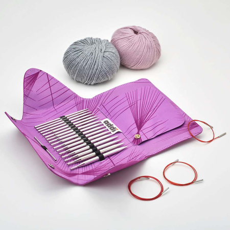Набор круговых длинных спиц со сменными лесками addiClick LACE Long Tips. Арт 760-2/000               