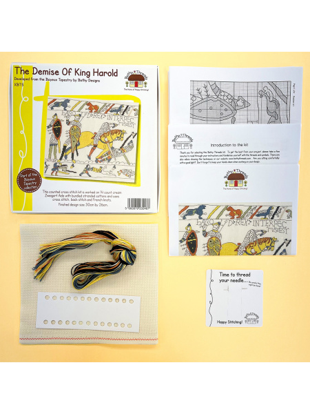 Набор для вышивания "The Demise Of King Harold". Арт XBT5