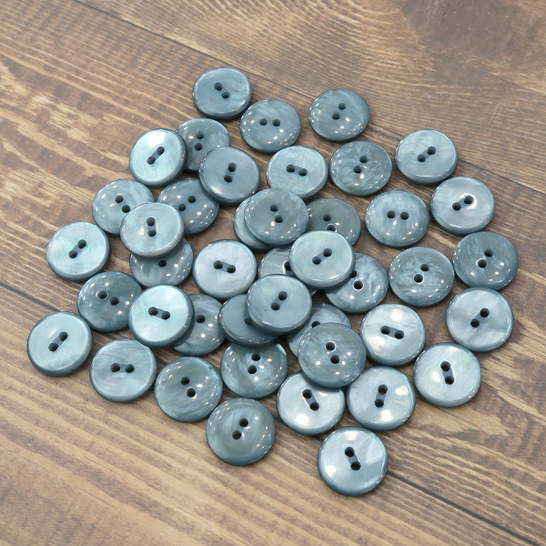 Пуговицы CONCEPT Mother of Pearl, размер 24, полиэстер, цвет COL.63. Арт 75315-024-COL.63