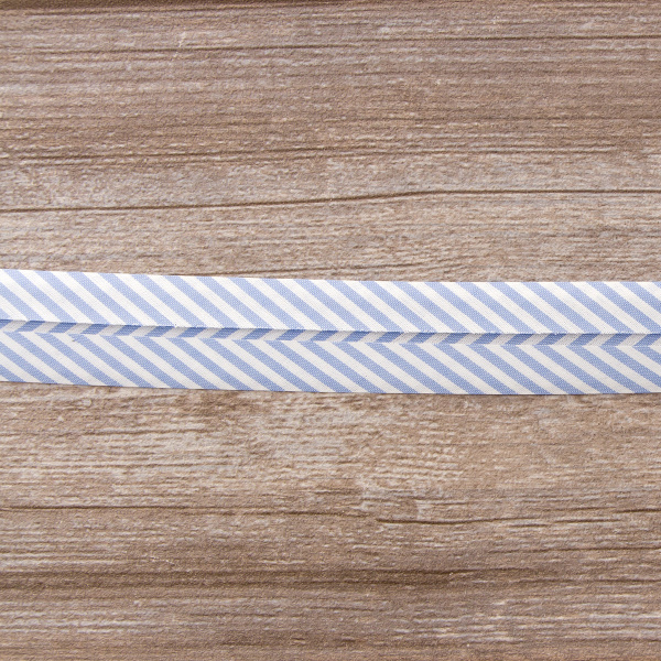 Косая бейка с рисунком SAFISA, арт.6282, 30 мм, 25 м, цвет 04. Арт 6282-30мм-04