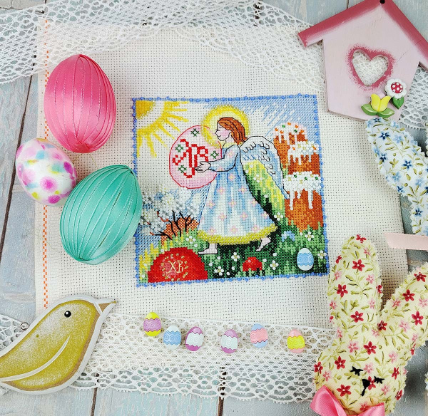 Набор для вышивания  "Весенний ангел". Арт 13.003.55