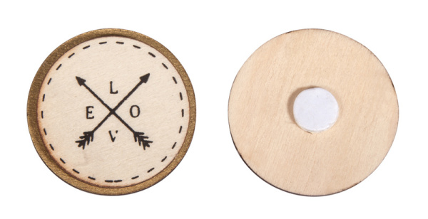 Набор декоративных самоклеющихся дисков  "Love". Арт 46195000