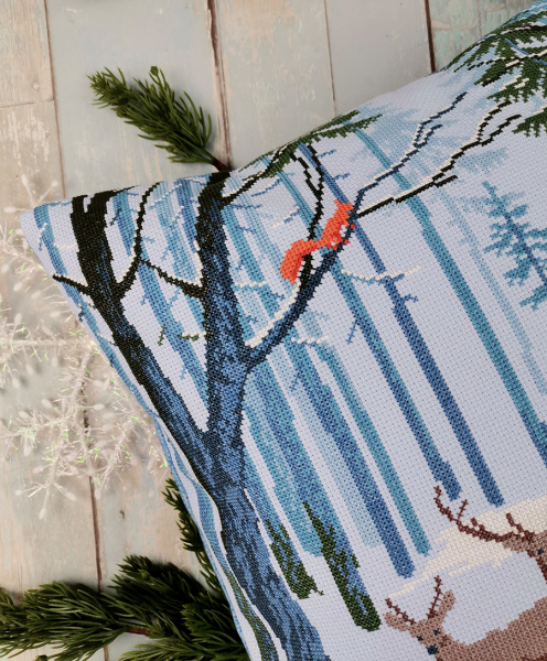 Набор для создания наволочки"Заповедная". Арт 14.001.34