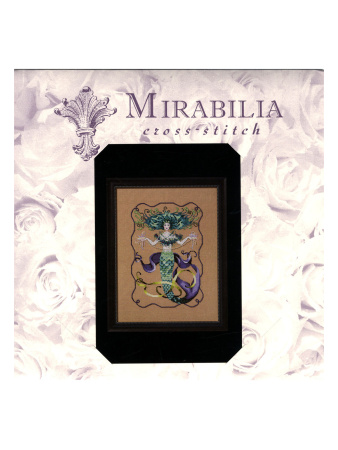 Схема для вышивания MIRABILIA "Мечтательница". Арт MD199