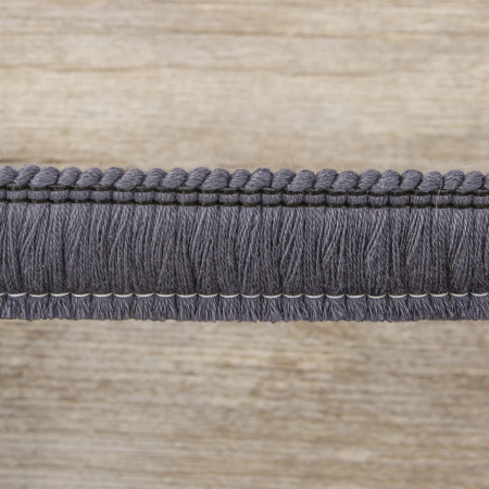 Бахрома декоративная, 30 мм, цвет темно-серый. Арт BT - 30c - col.B-5