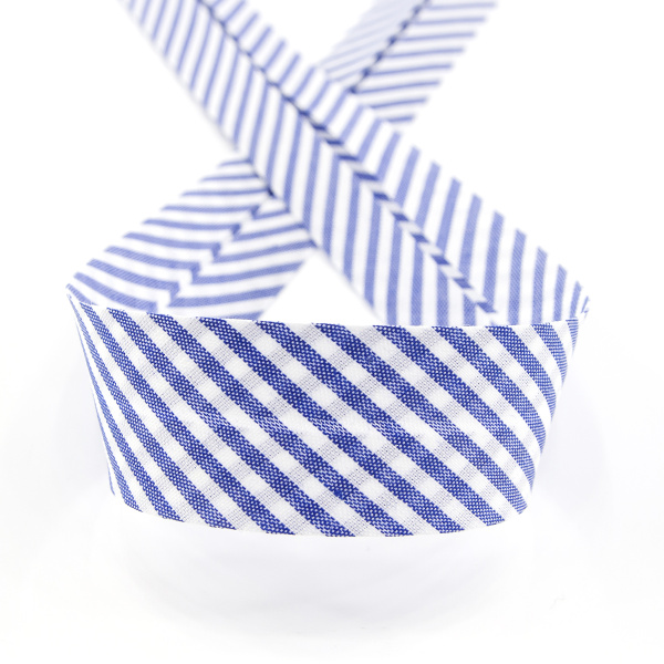 Косая бейка с рисунком SAFISA, арт.6282, 30 мм, 25 м, цвет 15. Арт 6282-30мм-15