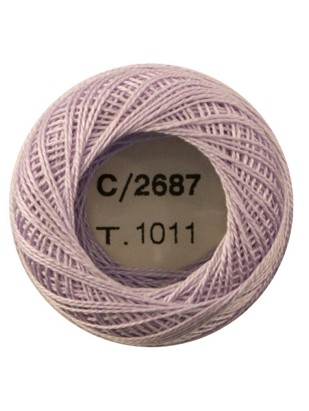 Мулине "Finca Perle"(Жемчужное"), №16,однотонный цвет 2687. Арт 00008/16/2687           