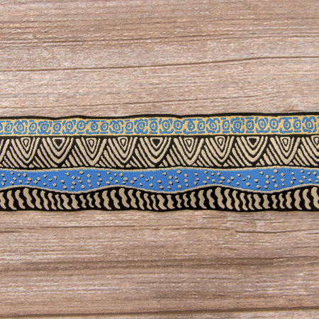 Лента жаккардовая SAFISA, 50 мм, 15 м, цвет 02. Арт 9272-50мм-02