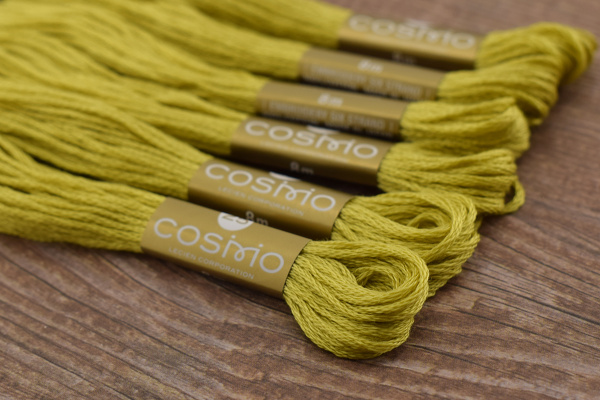 Мулине COSMO однотонный цвет  821       . Арт 25-6/821       