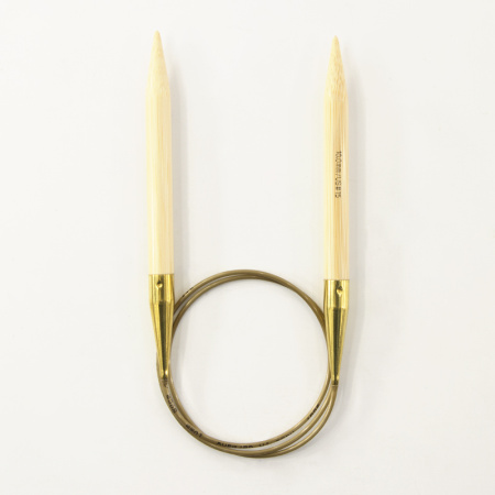 Спицы, круговые, бамбук addiNature BAMBOO №10, 80 см. Арт 555-7/10-80