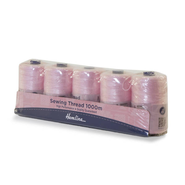 Нить универсальная  Hemline для шитья, 1000 м. Арт N4124.535