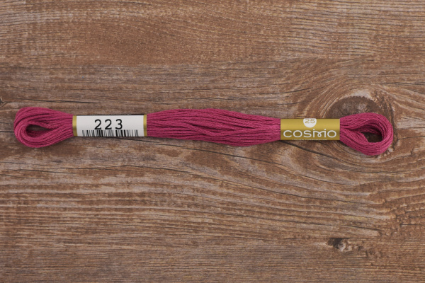 Мулине COSMO однотонный цвет  223       . Арт 25-6/223       