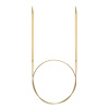 Спицы круговые позолоченные с удлиненным кончиком, №1,75, 40 см. Арт 714-7/1.75-40