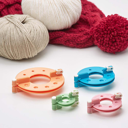 Набор устройств для изготовления помпонов addiMoon. Арт 420-7/000