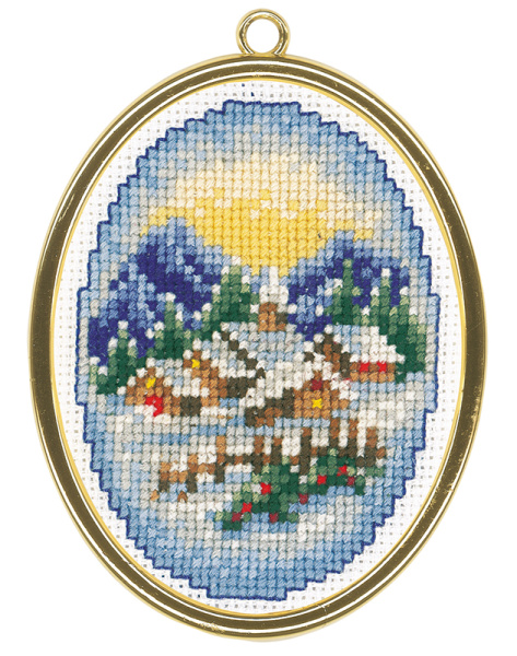 Набор для вышивания "Зимние деревни". Арт PN-0147905