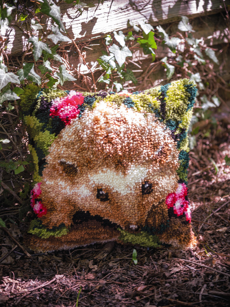 Набор для вышивания подушки "Ёжик". Арт PN-0153782