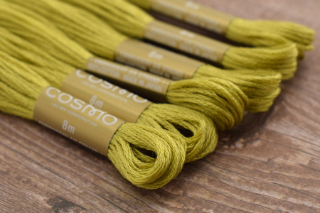 Мулине COSMO однотонный цвет  671       . Арт 25-6/671       