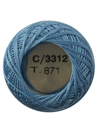 Мулине "Finca Perle"(Жемчужное"), №16,однотонный цвет 3312. Арт 00008/16/3312           