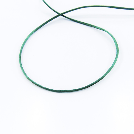 Шнур атласный мини-рулон, 1,5 мм, 4,5 м, цвет 43, морская волна. Арт P00470-1,5мм-43         