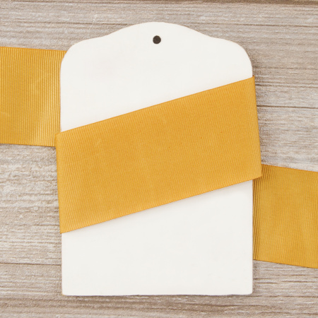 Лента репсовая SAFISA, 50 мм, 25 м, цвет 54 бежево-золотистый. Арт 350-50мм-54