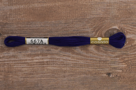 Мулине COSMO однотонный цвет  667       . Арт 25-6/667       