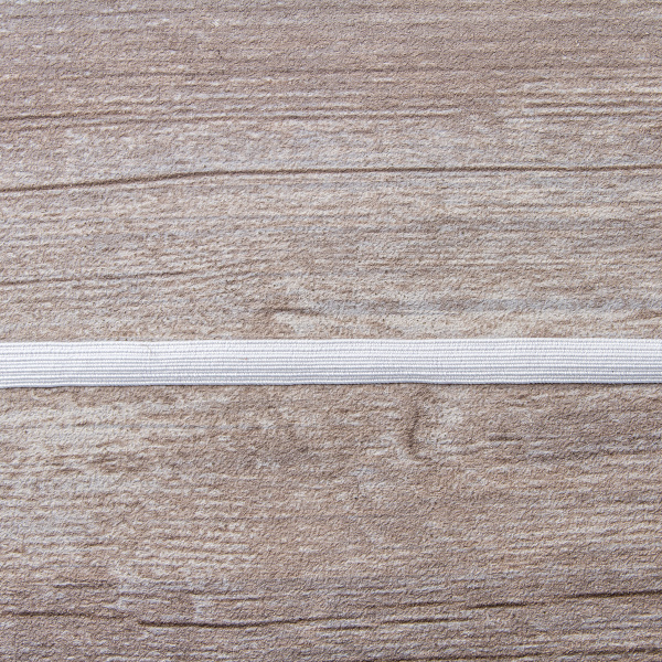 Резинка продежка, Safisa, 8 мм, цвет 02, белый. Арт 4700-8мм-02