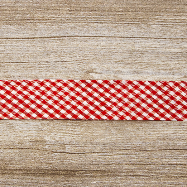 Косая бейка с рисунком SAFISA, арт.5400, 30 мм, 25 м, цвет 14. Арт 5400-30мм-14