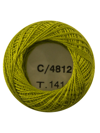 Мулине "Finca Perle"(Жемчужное"), №16,однотонный цвет 4812. Арт 00008/16/4812           