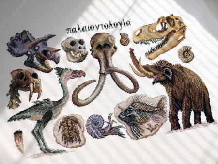 Набор для вышивания "Палеонтология". Арт 03.014.20