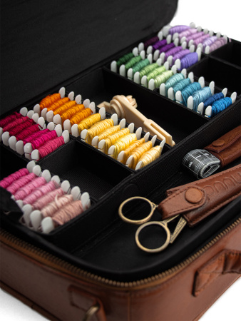 Сумка-органайзер проектная "Flora" Rich Brown. Арт BA-21224R1/Rich Brown