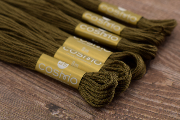 Мулине COSMO однотонный цвет  369       . Арт 25-6/369       