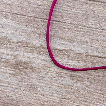 Шнур атласный мини-рулон, 2 мм, 4,5 м, цвет 30, бордо. Арт P00462-2мм-30           