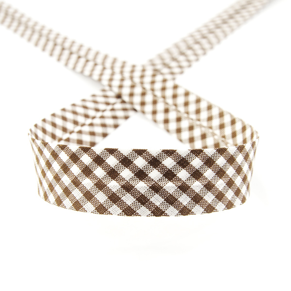 Косая бейка с рисунком SAFISA, арт.5400, 20 мм, 25 м, цвет 17. Арт 5400-20мм-17            