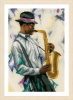 Набор для вышивания "Swing to the music" . Арт PN-0202489