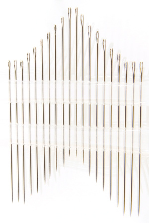 Иглы швейные ручные с острым кончиком № 8, 20 шт. Арт 208.8                   