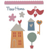 Набор ножей для вырубки Sizzix® Thinlits™ Die Set 10PK New Home by My Life Handmade . Арт 661230