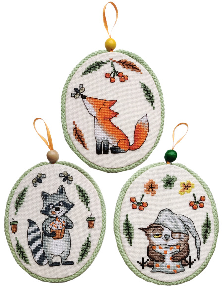 Набор для создания пинкипов "Зверюшки". Арт 21.002.38